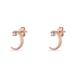 Moon Stud Earrings