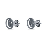 Moon & Star Stud Earrings