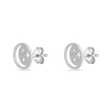 Moon & Star Stud Earrings