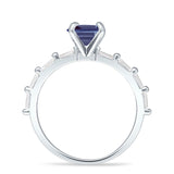 Art Deco Emerald Cut Ring