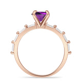 Art Deco Emerald Cut Ring