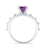 Art Deco Emerald Cut Ring