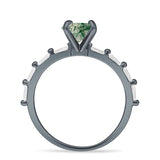 Art Deco Emerald Cut Ring