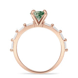 Art Deco Emerald Cut Ring