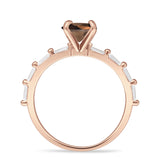 Art Deco Emerald Cut Ring