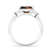 Emerald Cut Trio Ring