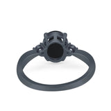 Three Stone Oval Ring