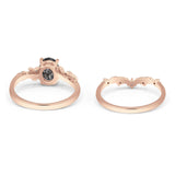 Two Piece Chevron Ring