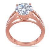 Vintage Style Round Natural Stone Ring