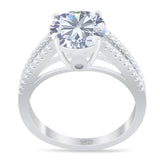 Vintage Style Round Natural Stone Ring