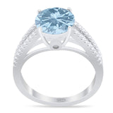 Vintage Style Round Natural Stone Ring