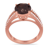 Vintage Style Round Natural Stone Ring