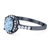 Art Deco Oval Natural Stone Wedding Ring