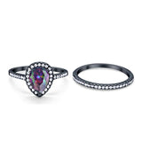 Pear Teardrop Ring