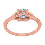 Art Deco Round Natural Stone Cluster Ring