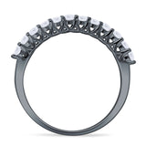 Half Eternity Wedding Band