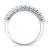 Half Eternity Wedding Band
