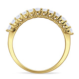 Half Eternity Wedding Band