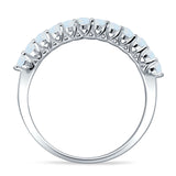 Half Eternity Wedding Band