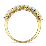Half Eternity Wedding Band
