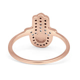 Hamsa & Evil Eye Ring