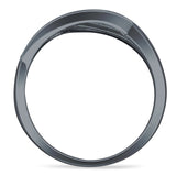Interlocking CZ Ring