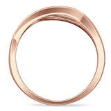 Interlocking CZ Ring