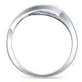 Interlocking CZ Ring