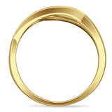 Interlocking CZ Ring