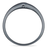 Oval CZ Solitaire Ring