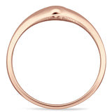 Oval CZ Solitaire Ring