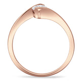 Marquise CZ Solitaire Ring