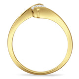 Marquise CZ Solitaire Ring