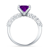 Princess Cut CZ Stackable Ring