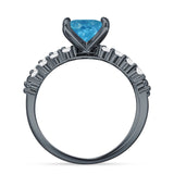 Princess Cut CZ Stackable Ring