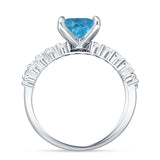 Princess Cut CZ Stackable Ring