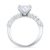 Princess Cut CZ Stackable Ring
