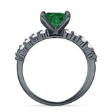 Princess Cut CZ Stackable Ring