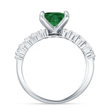 Princess Cut CZ Stackable Ring