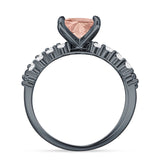 Princess Cut CZ Stackable Ring