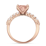 Princess Cut CZ Stackable Ring