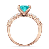 Princess Cut CZ Stackable Ring