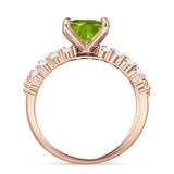 Princess Cut CZ Stackable Ring