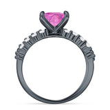 Princess Cut CZ Stackable Ring