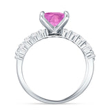 Princess Cut CZ Stackable Ring