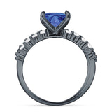 Princess Cut CZ Stackable Ring