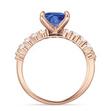 Princess Cut CZ Stackable Ring