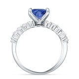 Princess Cut CZ Stackable Ring