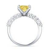 Princess Cut CZ Stackable Ring