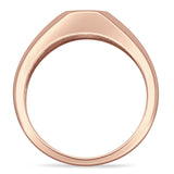 Octagonal CZ Solitaire Ring